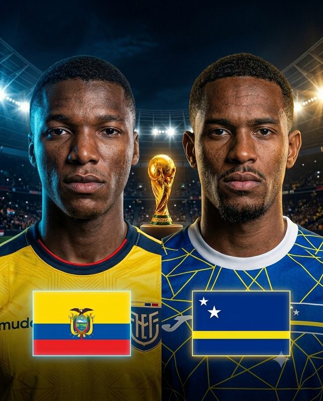 Ecuador vs Curaçao — match poster