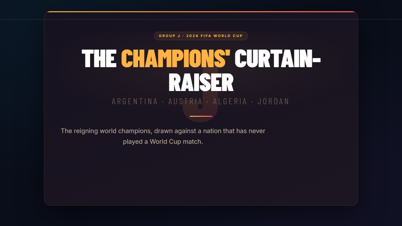 Argentina · Austria · Algeria · Jordan